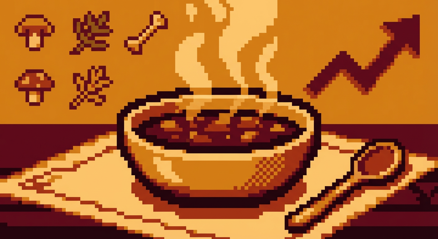 Illustration for The Death of Mushroom Coffee: Why Lion's Mane Broths Are Conquering Professional Kitchens